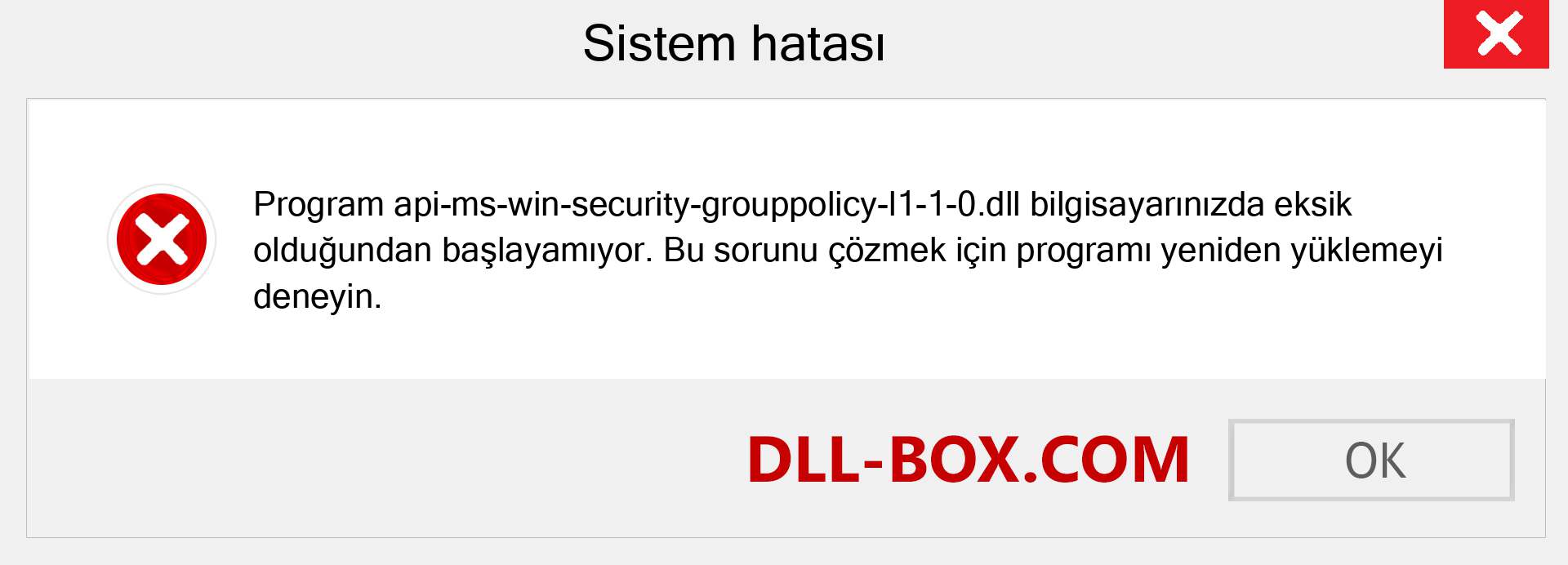 api-ms-win-security-grouppolicy-l1-1-0.dll dosyası eksik mi? Windows 7, 8, 10 için İndirin - Windows'ta api-ms-win-security-grouppolicy-l1-1-0 dll Eksik Hatasını Düzeltin, fotoğraflar, resimler